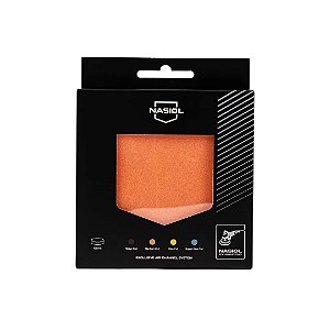 Boina de Polimento de Refino Laranja 150mm Nasiol