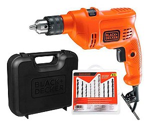 Furadeira de Impacto C/ Maleta 127V TM500KB9 Black & Decker