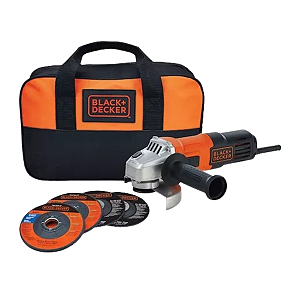 Esmerilhadeira Angular 650W 220V G650K5-B2 C/ Kit Bolsa B&D