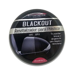 Blackout Revitalizador de Plásticos Externo 100g Autoamerica