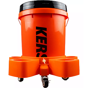 Balde Multiuso Com Suporte E Rodas 20l Fast Action Kers
