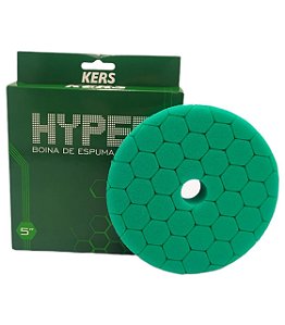 Boina de Espuma Agressiva Verde Hyper 5 Polegadas Kers