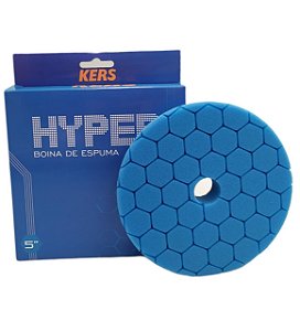 Boina de Espuma Lustro Azul Hyper 5 Polegadas Kers