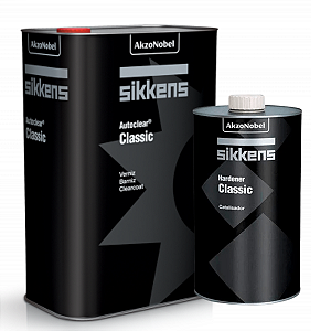 Verniz Autoclear Classic + Catalisador Classic 1,5L Sikkens