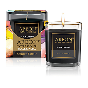 Vela Aromática Perfumada Areon Candle 120g Black Cystal Cor Preto Fragrância Black Crystal