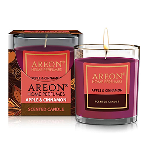 Vela Aromática Premium Apple & Cinammon 120g Areon