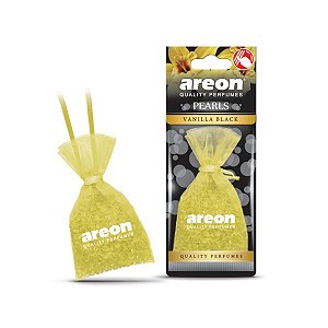 Aromatizante Automotivo Pearls Vanilla Black Areon