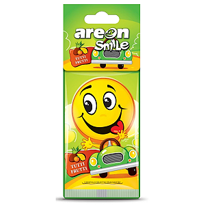 Aromatizante Automotivo Smile Seco Tutti Frutti Areon