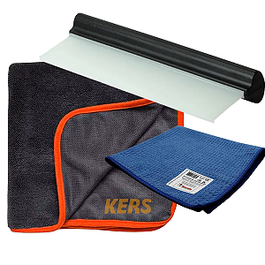 Kit Pano p Vidros Lincoln + Twist Kers + Lâmina de Secagem