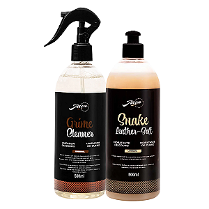 Kit Limpa Couros + Hidratante 500ml Jaça