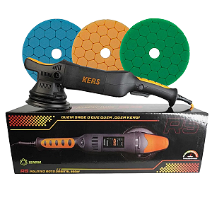 Politriz Roto-Orbital RS 900W 110V + Boinas de Espuma Hyper