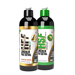 Kit Composto Polidor Premium HFF 500ml  + HSF 500ml Lincoln