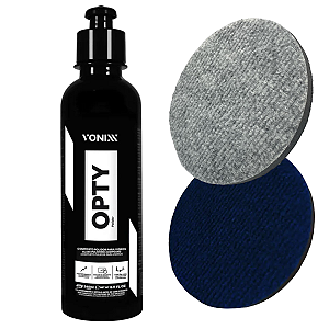 Polidor de Vidros Opty 240ml + 2 Boinas de 5" Vonixx