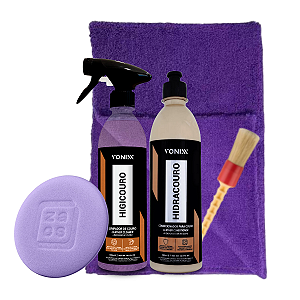 Kit Higicouro Hidracouro + Pincel  + Aplicador e Microfibra