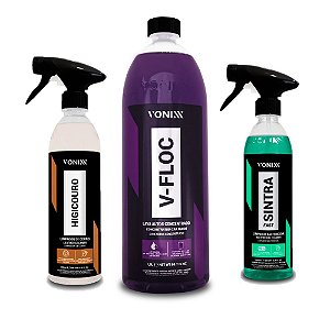 Kit Limpeza Iniciante Vonixx Higicouro V-floc Sintra