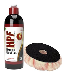 Kit Polimento Corte Pesado HPF+ Boina Lã Pirulito 5 Lincoln