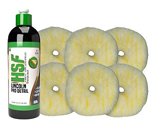 Kit Lincoln HSF + 6 Boinas Corte Leve 5 pol.