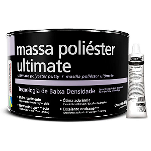 Massa Poliéster Ultimate Baixa Densidade 750g Maxi Rubber