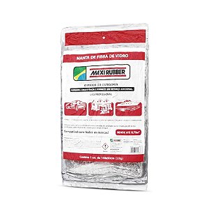 Manta Fibra Vidro 1,40 X 0,50m 320g Maxi Rubber