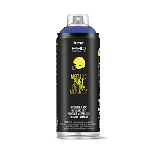 Tinta Spray Metálica Azul Escuro 400ml PRO MTN