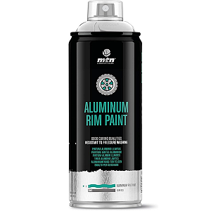Tinta Spray Para Aros e Rodas Aluminum Rims 400ml PRO MTN