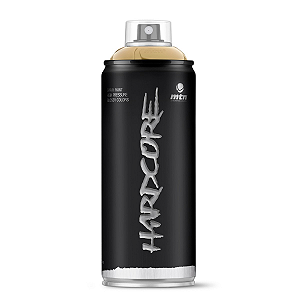 Tinta Spray Hardcore Dourado Metálico 400ml MTN