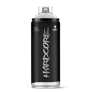 Tinta Spray Hardcore Prata Cromado 400ml MTN