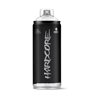 Tinta Spray Hardcore Branco Acetina 400ml MTN
