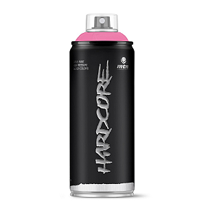 Tinta Spray Hardcore Rosa Amor 400ml MTN
