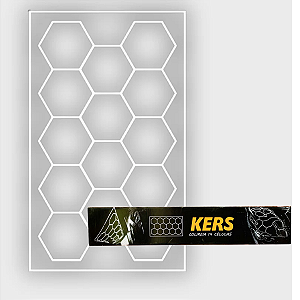Iluminação em Colmeia 14 Células Branca Bivolt 672W Kers
