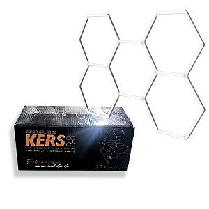Iluminação em Colmeia 5 Células 3 Cores Bivolt 168W Kers