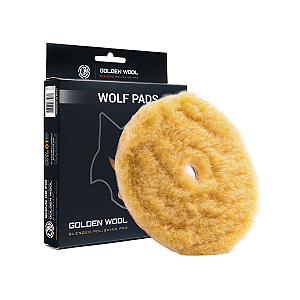 Boina de Lã Mista Sem Interface Golden Wool 5" Wolf Pads