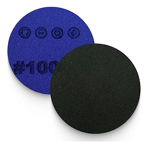 Lixa Leve Para Vidros Resollight 1000 3" Resolvidro