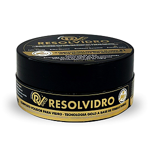 Composto Polidor p/ Vidros Gold Profissional 100g Resolvidro