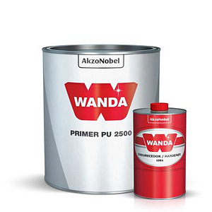 Kit Primer PU 2500 788ml + Catalisador PU 1091 112ml Wanda