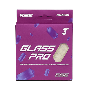 Boina de Feltro p/ Polimento de Vidros 3" Glass Pro Soft99
