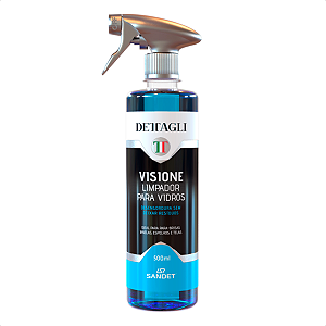 Limpador Para Vidros Visione 500ml Dettagli