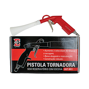 Pistola Tornadora Sem Reservatório Com Escova SGT-9911 Sigma