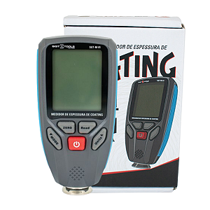 Medidor De Espessura De Revestimentos Tinta Verniz Coating Cor Cinza