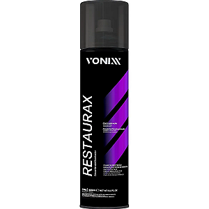 Restaurador De Plasticos Spray Restaurax 400ml Vonixx