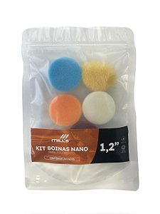 Kit de Boinas Nano 1,2" Com 5 unidades Mills