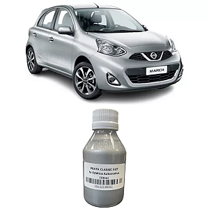 Tinta Poliéster Aerógrafo Prata Classic 100ml Nr Estética