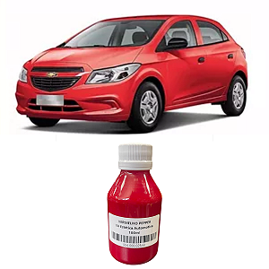 Tinta Poliester Aerógrafo Vermelho Pepper 100ml Nr Estética