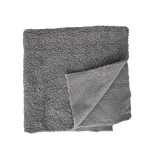 Toalha em Microfibra Sem Costura Cinza 40x40 Sigma