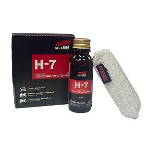 Vitrificador Pintura Glass Coat H7 Profissional 27ml Soft99