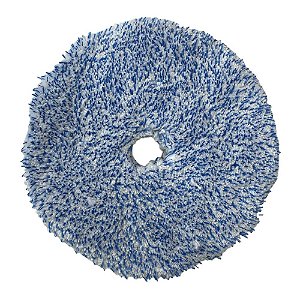 Boina Kers Kut Microfiber Waxing 5" Branca e Azul