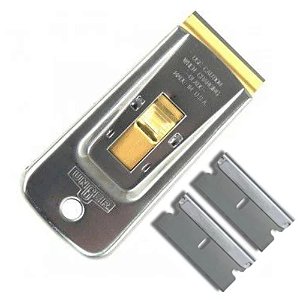 Raspador de Segurança Unger Sem Capa Spartan + 2 Lâminas