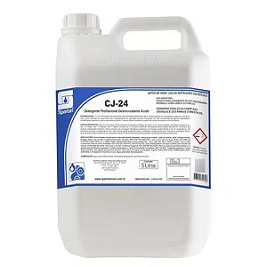 CJ 24 Desincrustante Ácido Limpa Pedras 5L Spartan