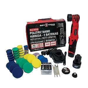 Politriz Nano Híbrida Rotativa e Roto Orbital Sgt-8102 Sigma