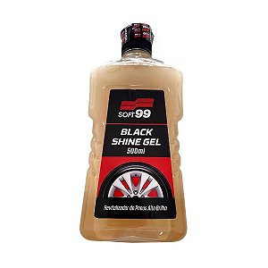 Revitalizador De Pneus Pretinho Black Shine Gel 500ml Soft99